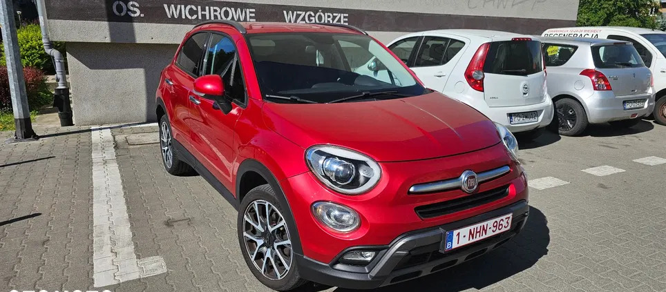 fiat 500x śląskie Fiat 500X cena 39000 przebieg: 151150, rok produkcji 2016 z Poznań